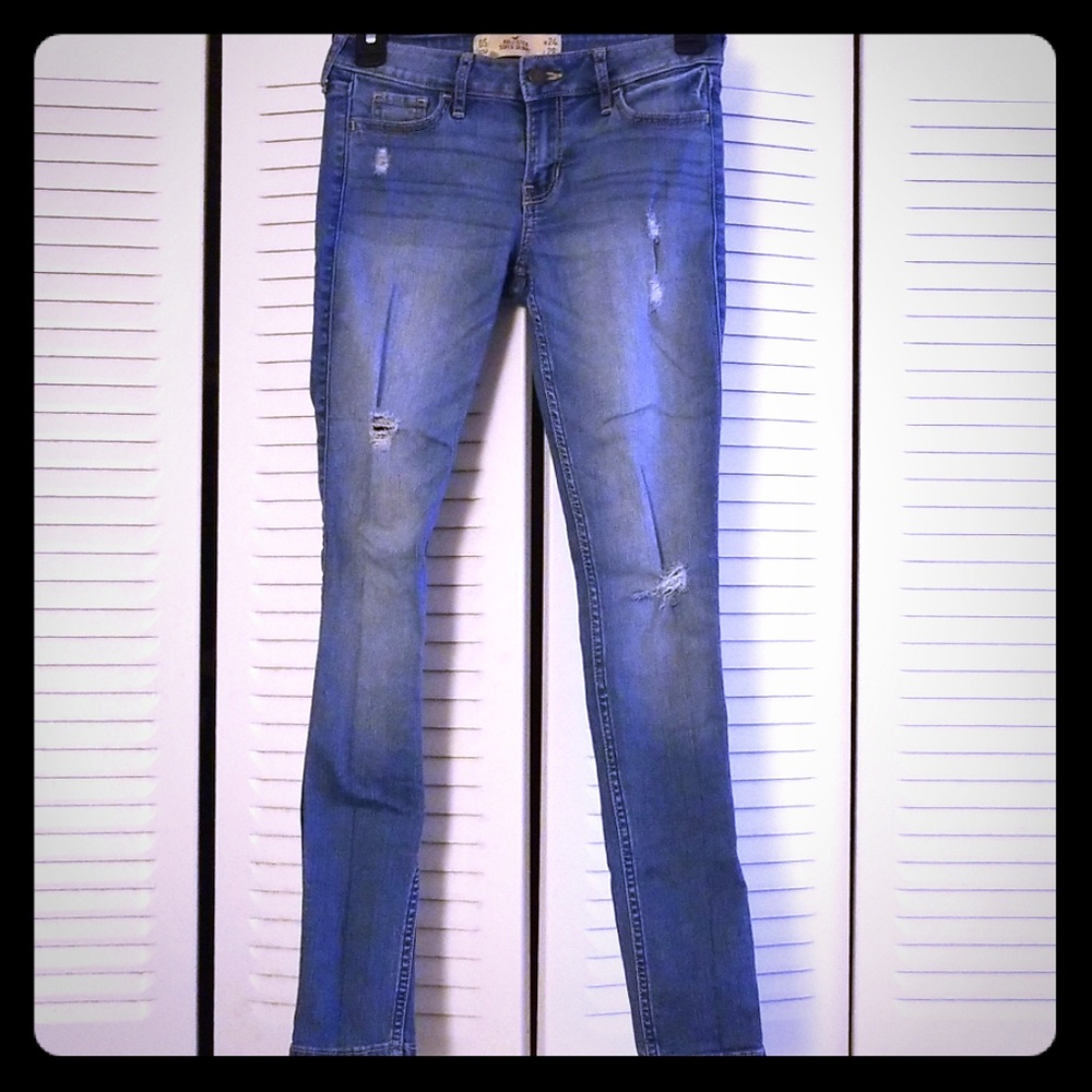 Hollister super skinny jeans!